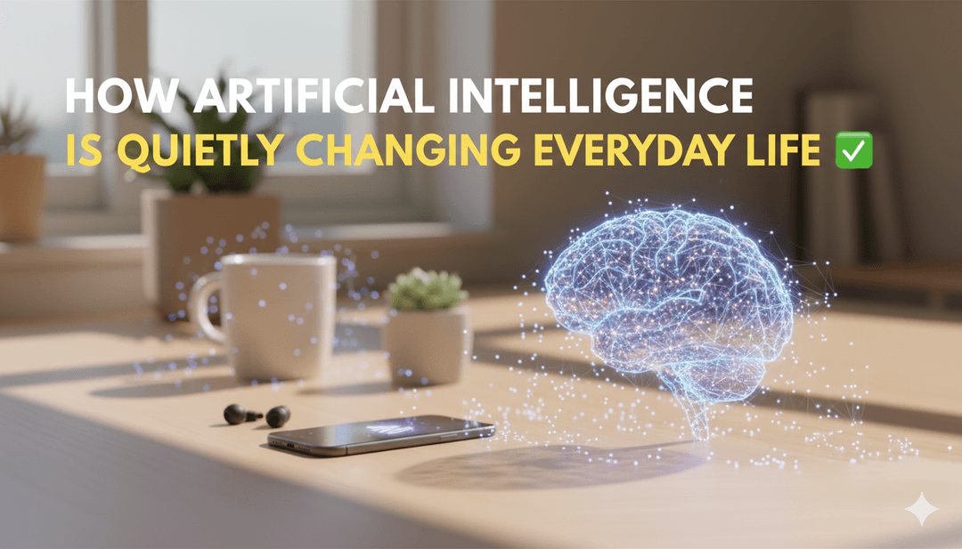 How Artificial Intelligence Is Quietly Changing Everyday Life