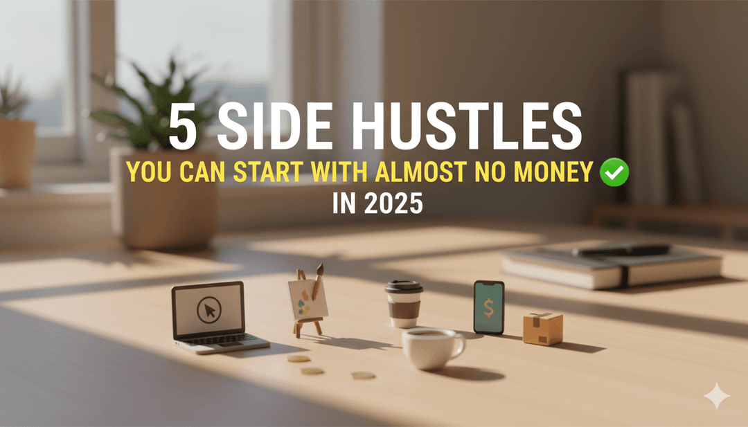 5 Side Hustles You Can Start With Almost No Money in 2025